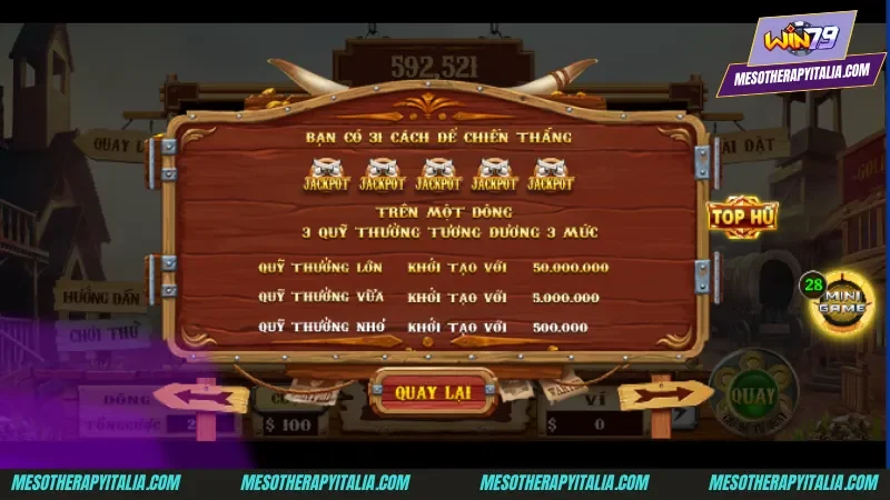 Nổ hũ đổi tiền mặt - Hình thức jackpot